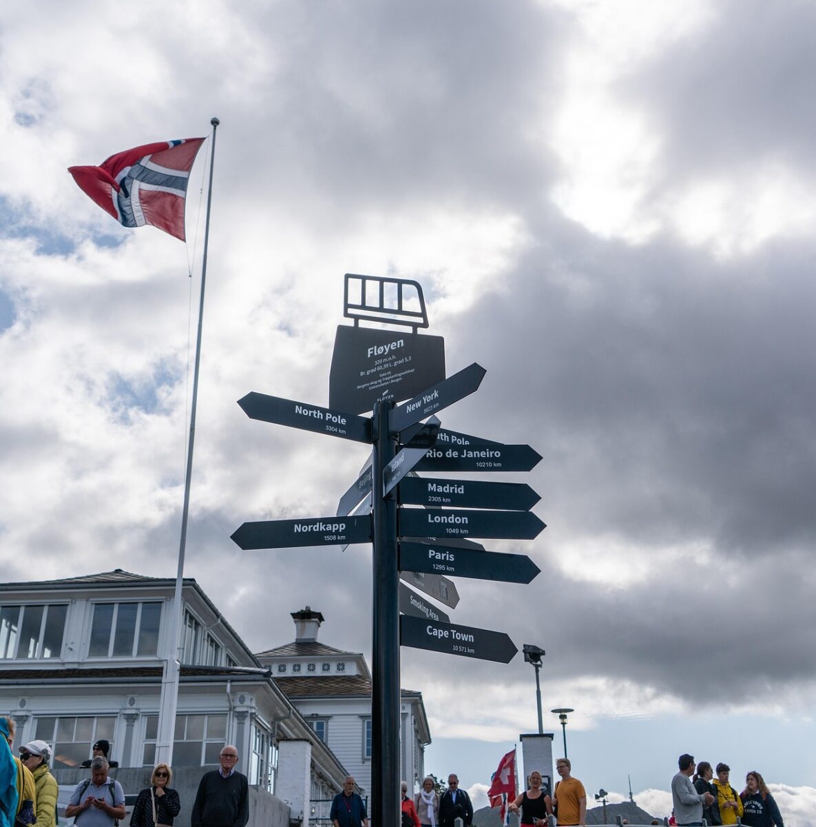 bergen, norway flag, sign, floyen, travel, countries, tourism, norway flag, norway flag, norway flag, norway flag, norway flag, floyen
