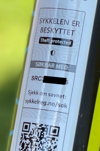 Oblat til sykkel - Sykkelreg.no